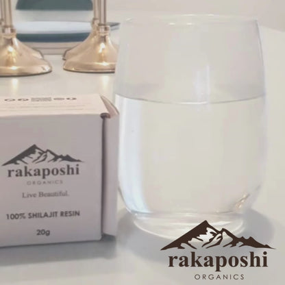 Rakaposhi Gold sundried Himalayan Shilajit resin – sourced from Gilgit-Baltistan, Hunza Valley
