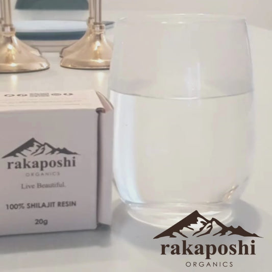 Rakaposhi Gold sundried Himalayan Shilajit resin – sourced from Gilgit-Baltistan, Hunza Valley